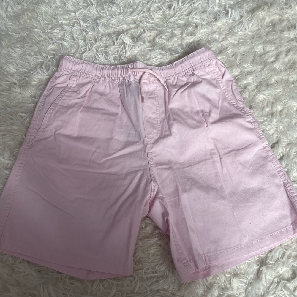 H&M Pink Flat Front Shorts Relaxed Fit